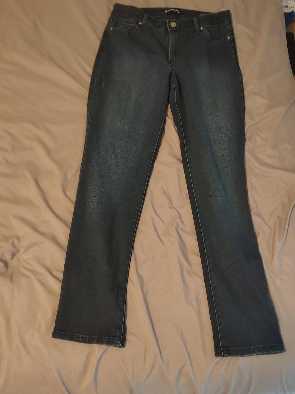 Bandolino Amy Dark Blue Straight Leg Jeans
